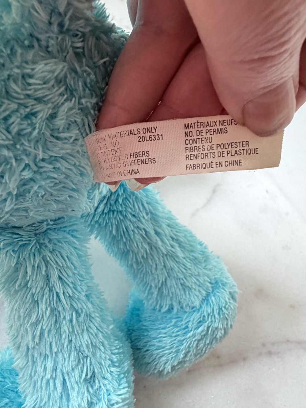 vintage Blue's Clues plush toy, possibly the "So Much to Say" talking doll 2003 - Picture 7 of 9